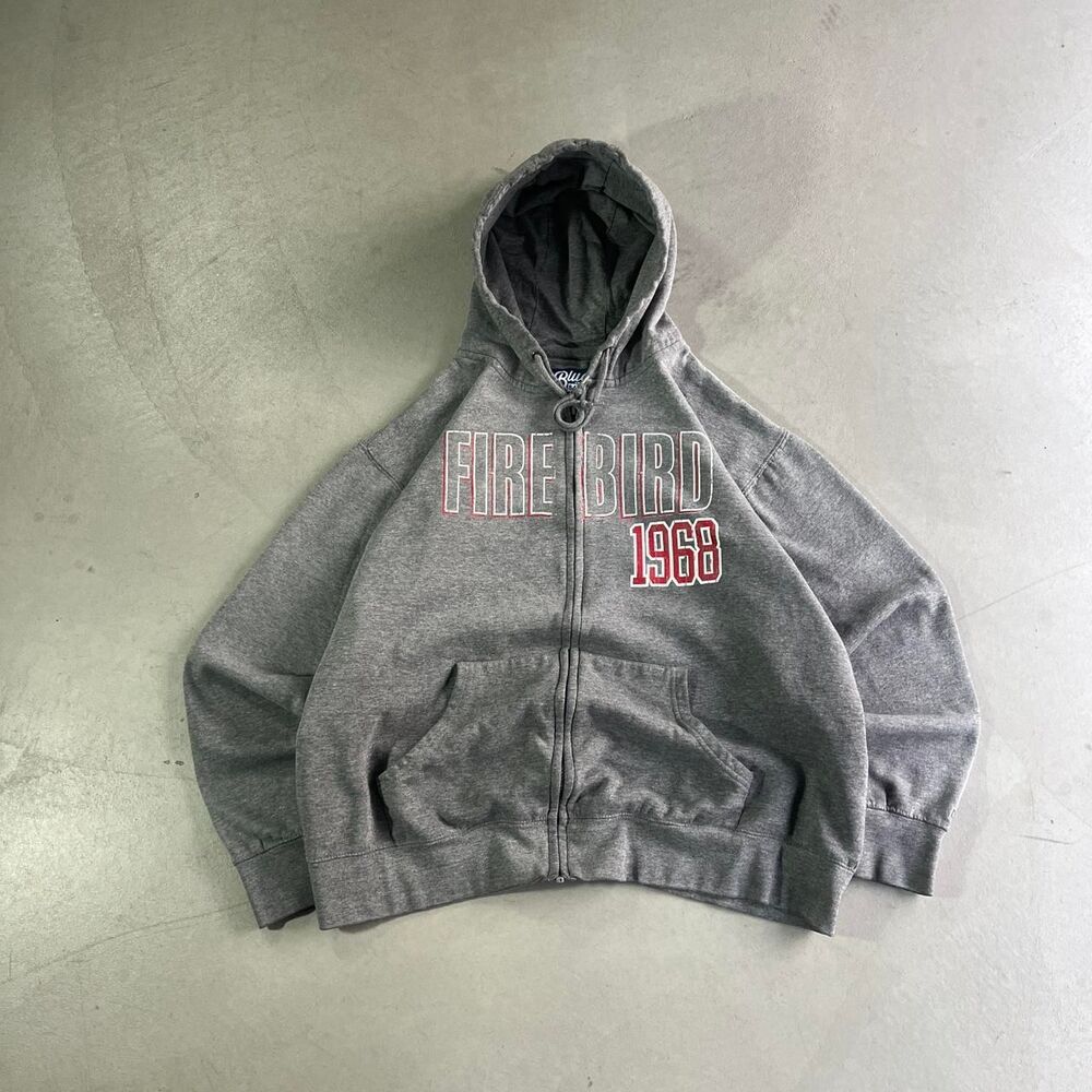 Blue-84 Men's Grey Hoodie